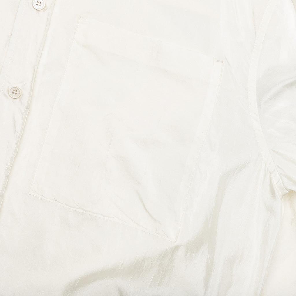 Silk And Nylon Shirt - Eggshell Male Product Image