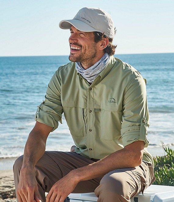 L.L.Bean Performance Stretch Tropicwear Long Sleeve Woven Shirt Product Image