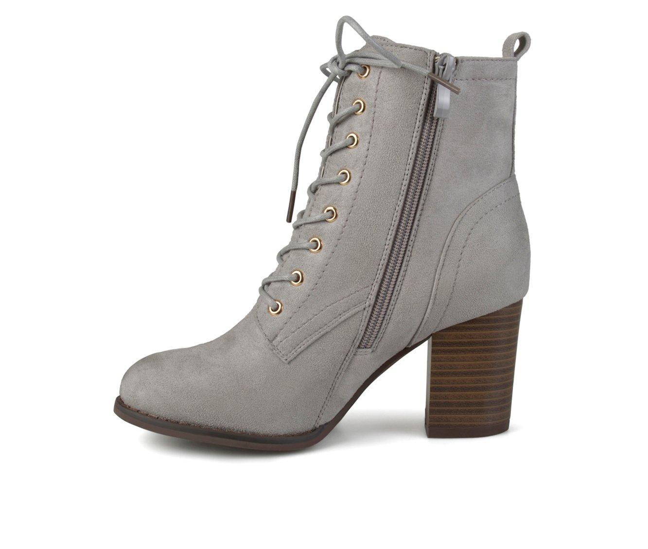 Women's Journee Collection Baylor Lace-Up Booties Product Image
