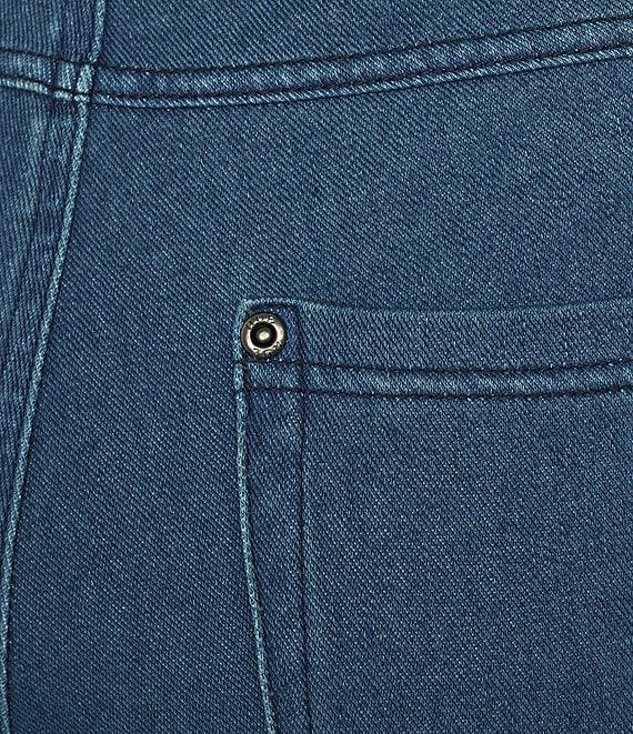 HUE Ultra Soft Denim High Rise Skimmer Crop Jeggings Product Image