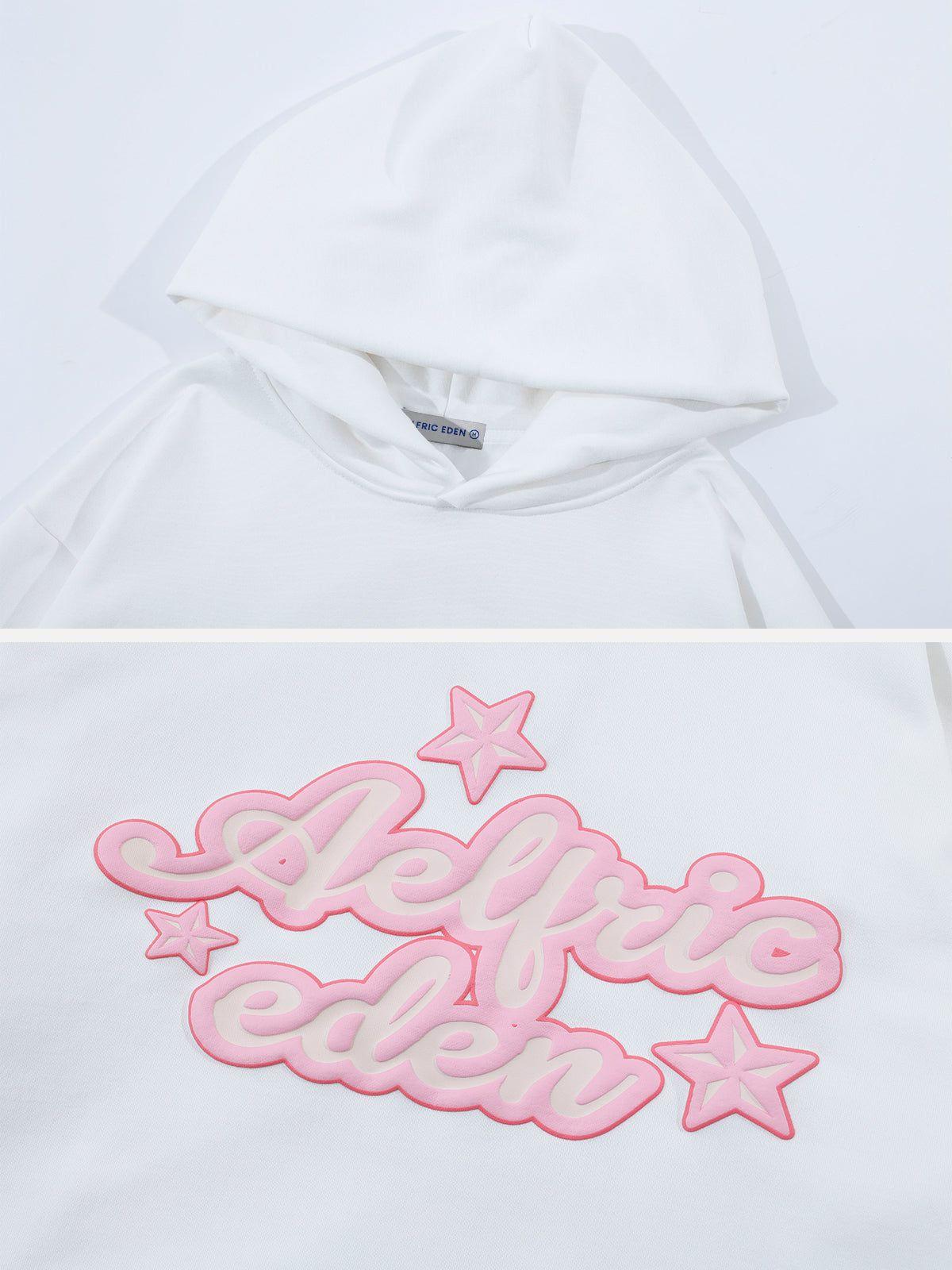 Aelfric Eden Oversized Star Graphic Hoodie Product Image