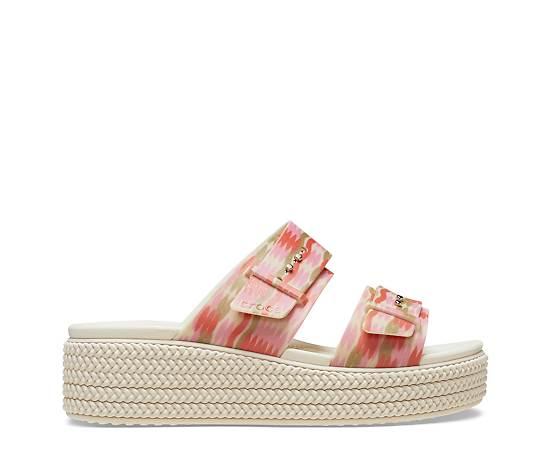 Crocs Womens Brooklyn Woven Buckle Sandal Product Image