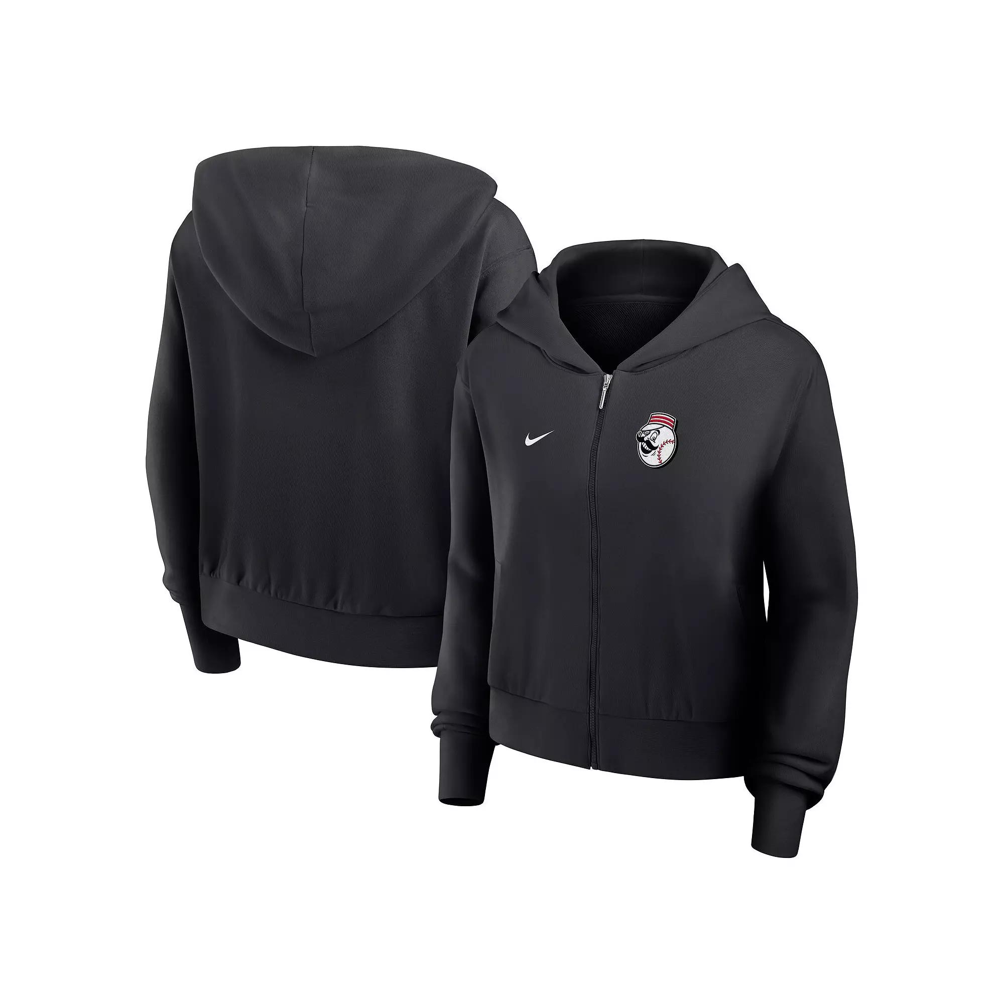 Women's Nike Navy Boston Red Sox Lightweight Full-Zip Hoodie,  Product Image