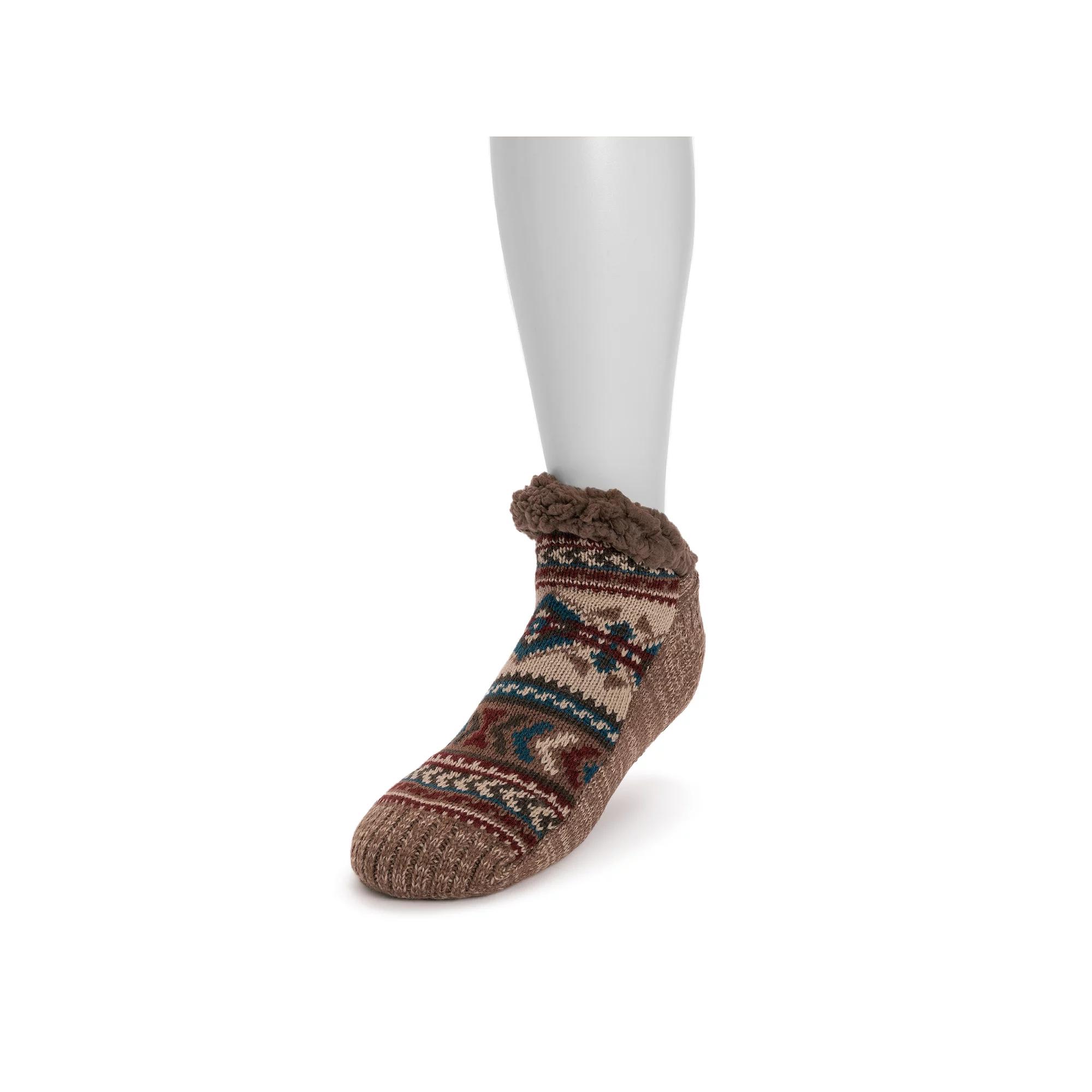 Men's MUK LUKS® Ankle Cabin Socks,  Product Image