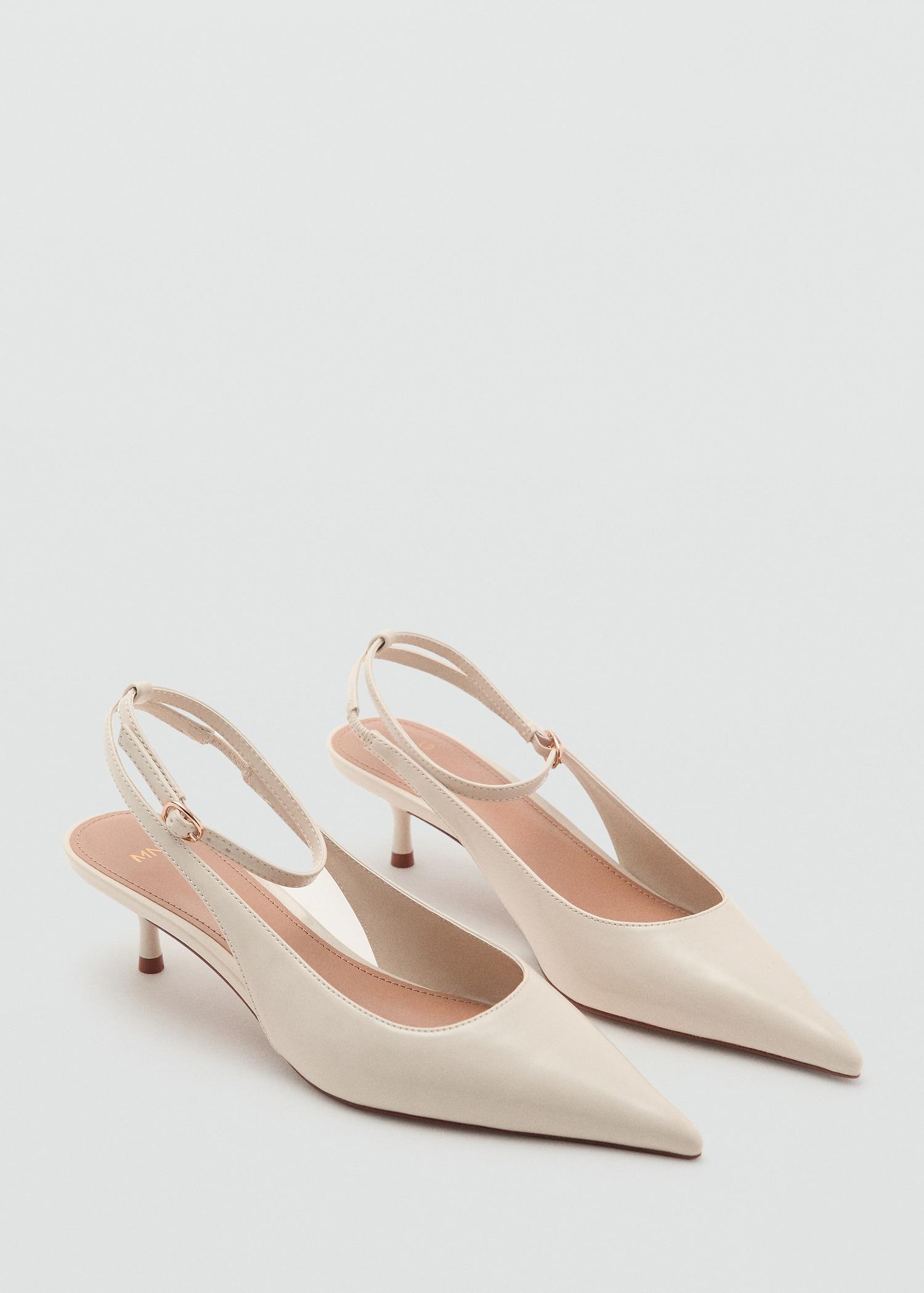 Kitten-heel pointed shoes - Women | MANGO USA Product Image