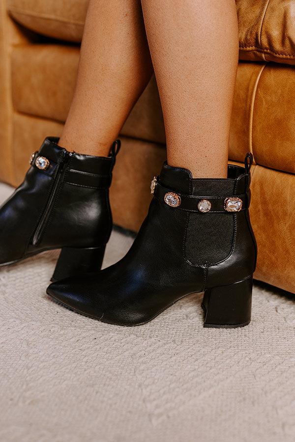 The Ruby Faux Leather Bootie Product Image