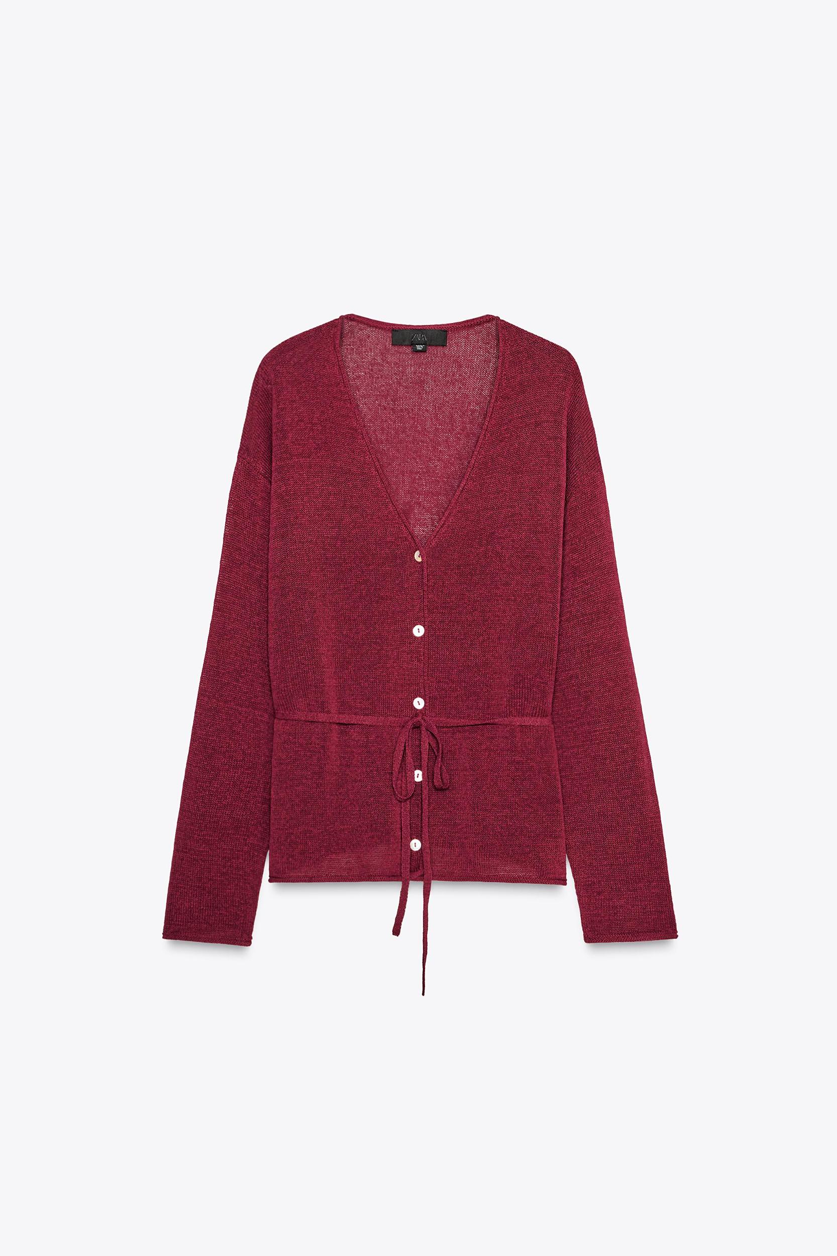 LINEN CARDIGAN Product Image