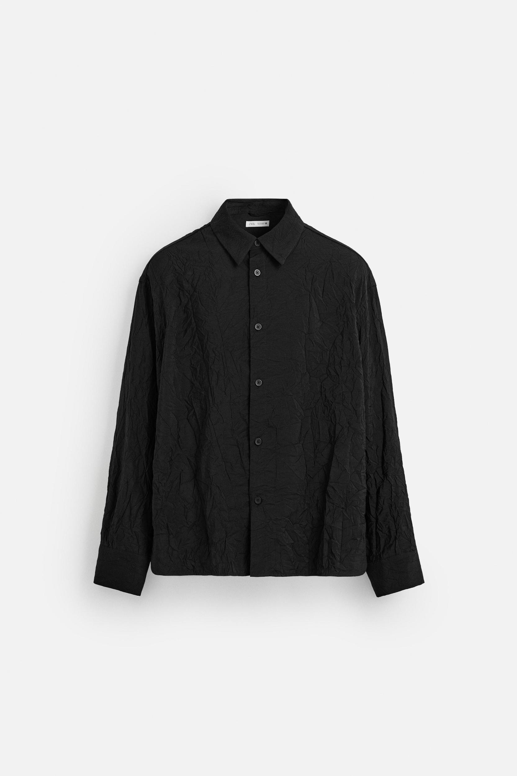 WRINKLED LOOK SHIRT Product Image