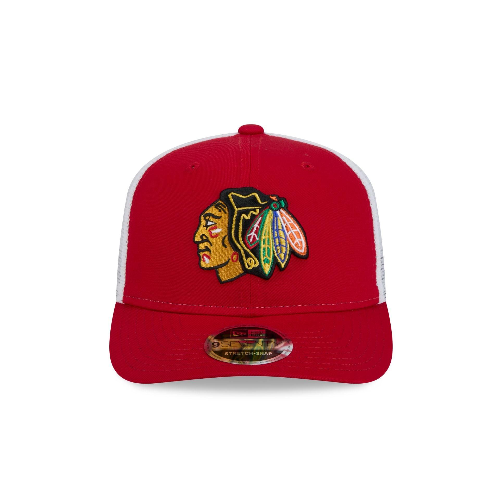 Chicago Blackhawks Red Team 9SEVENTY Trucker Hat Male Product Image