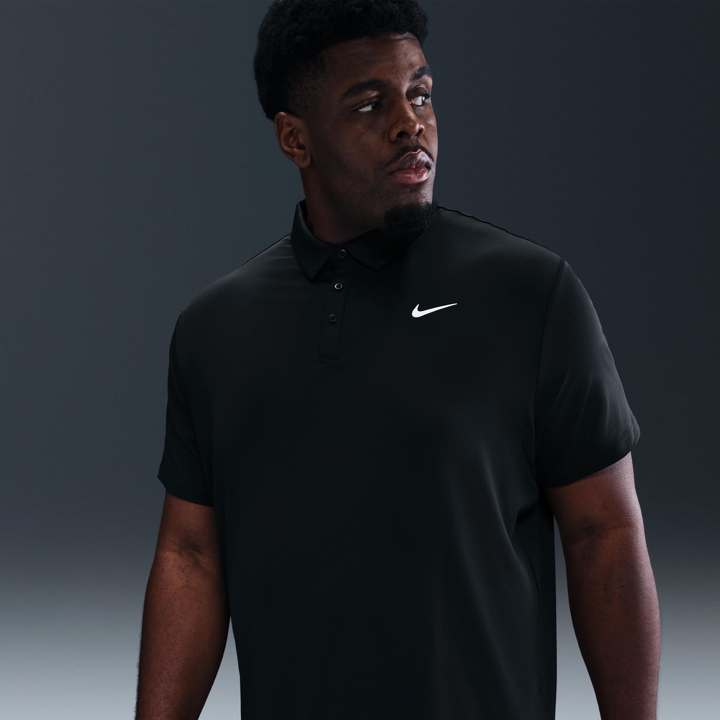Nike Mens Tour Dri-FIT Solid Golf Polo | FZ7481-010 Product Image