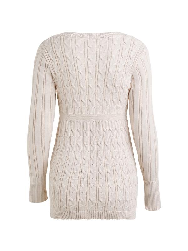 V Neck Slim Fit Pullover Sweater Product Image