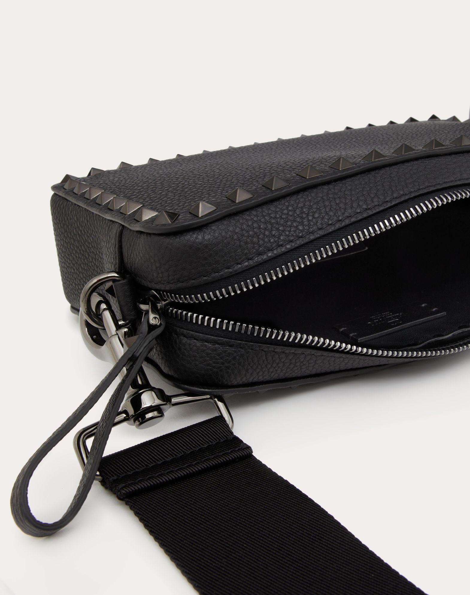 Rockstud Grainy Calfskin Crossbody Bag Product Image
