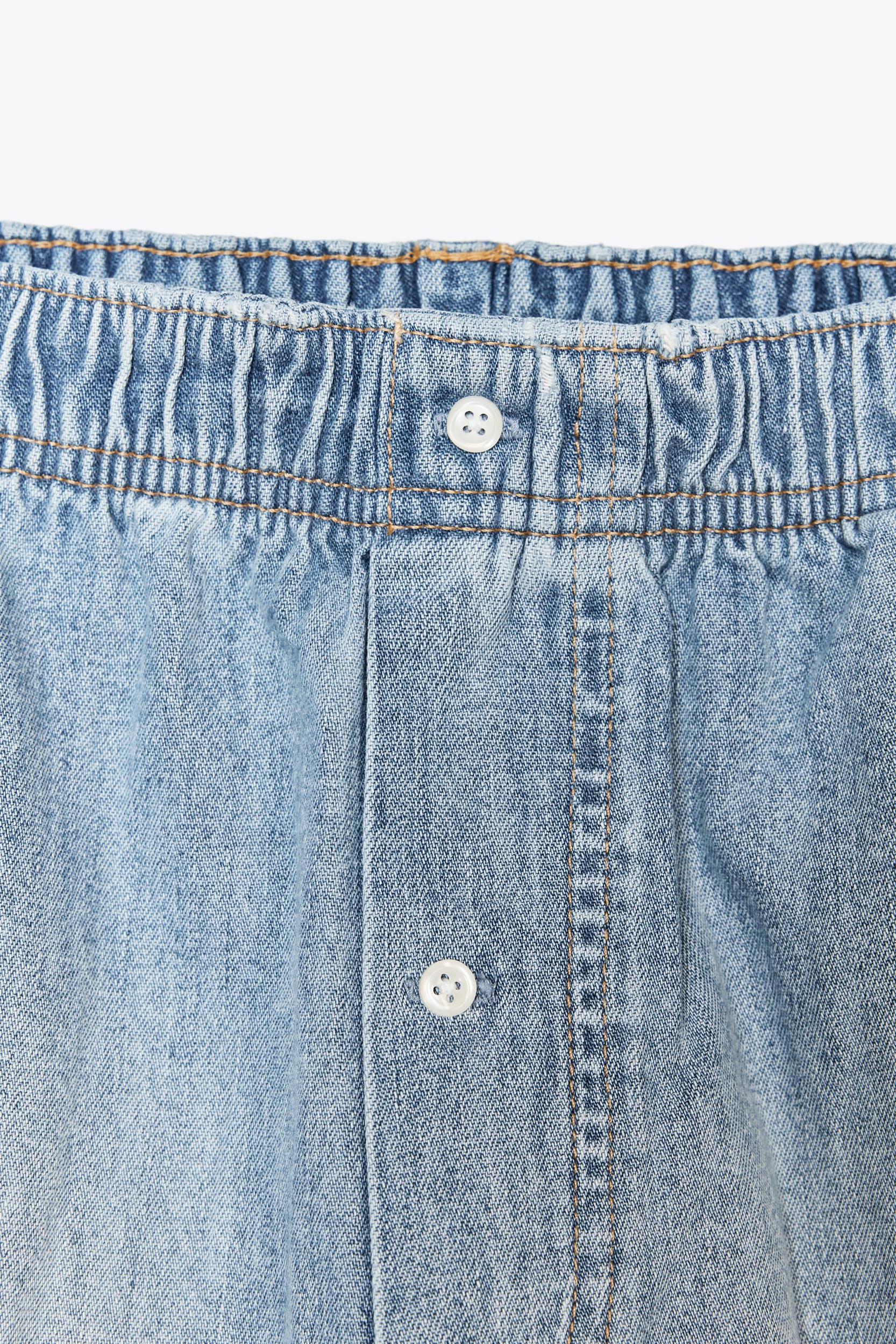 TRF DENIM BOXER SHORTS Product Image