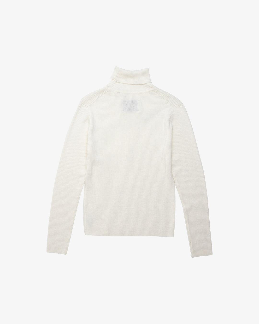 Karma Turtle Neck (Slim Fit) - Natural Product Image