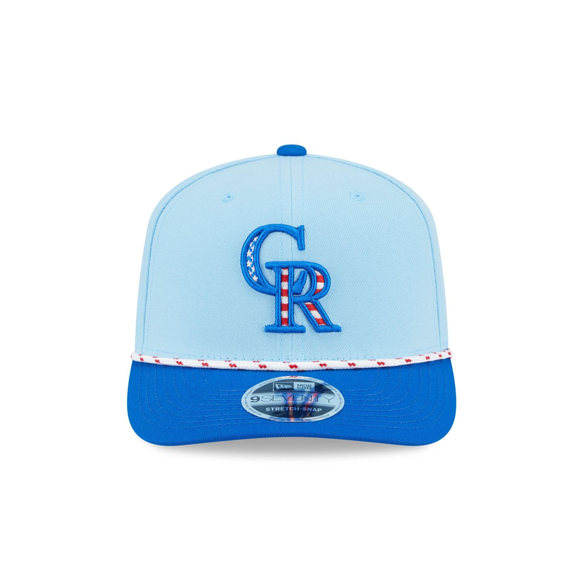 Colorado Rockies Independence Day 2025 9SEVENTY Stretch-Snap Hat Male Product Image