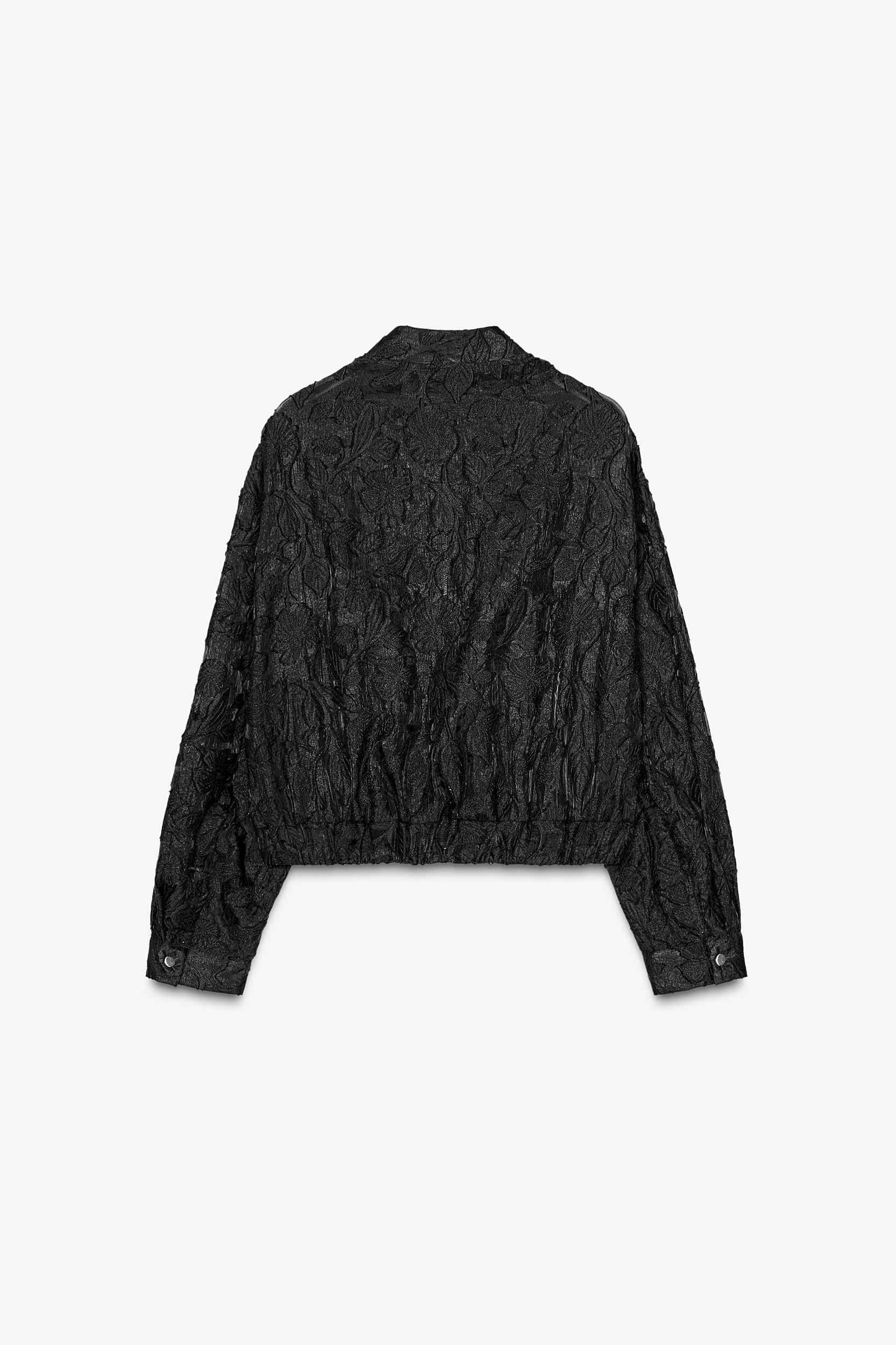 ORGANZA BOMBER JACKET Product Image