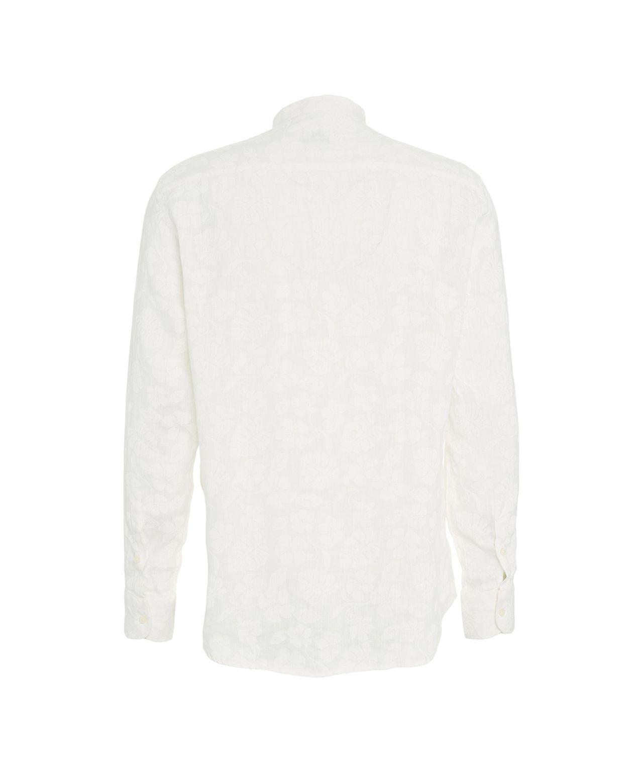 Linen shirt with floral pattern Product Image