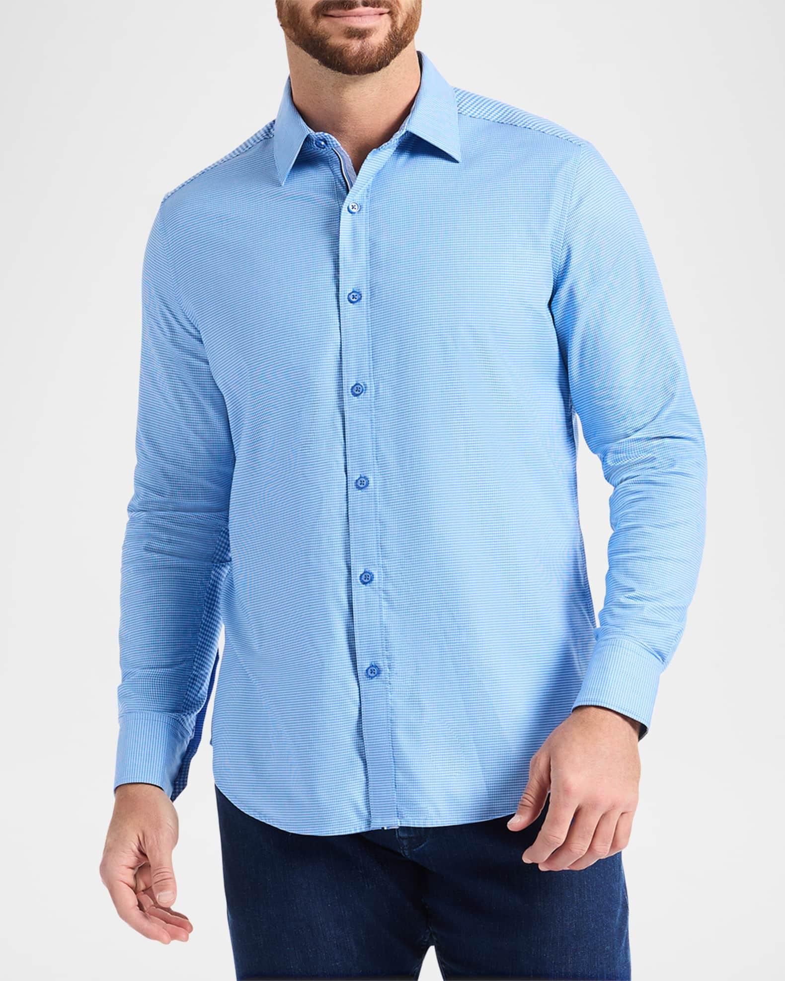 Men's Kenmare Houndstooth Stretch Sport Shirt Product Image