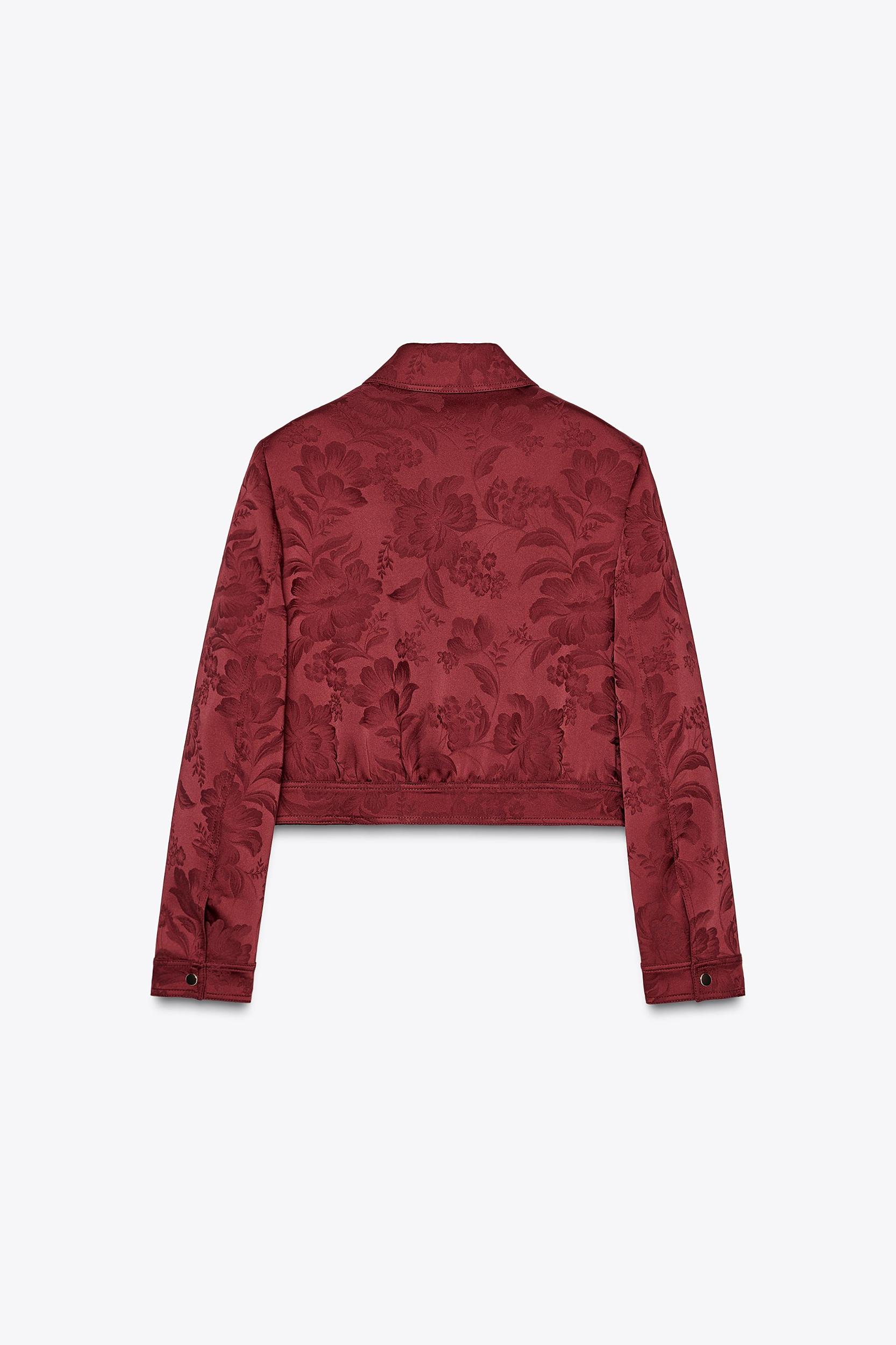 JACQUARD BOMBER JACKET Product Image