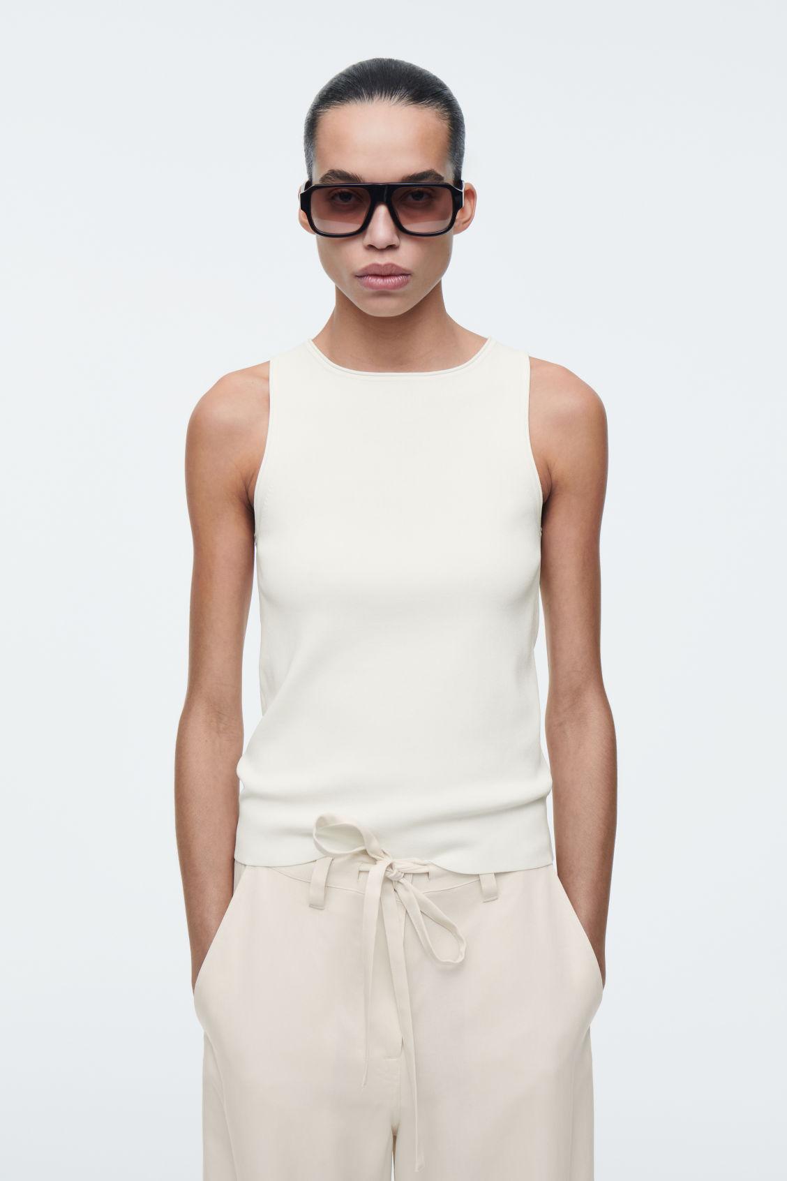 TUBULAR KNITTED TANK TOP Product Image