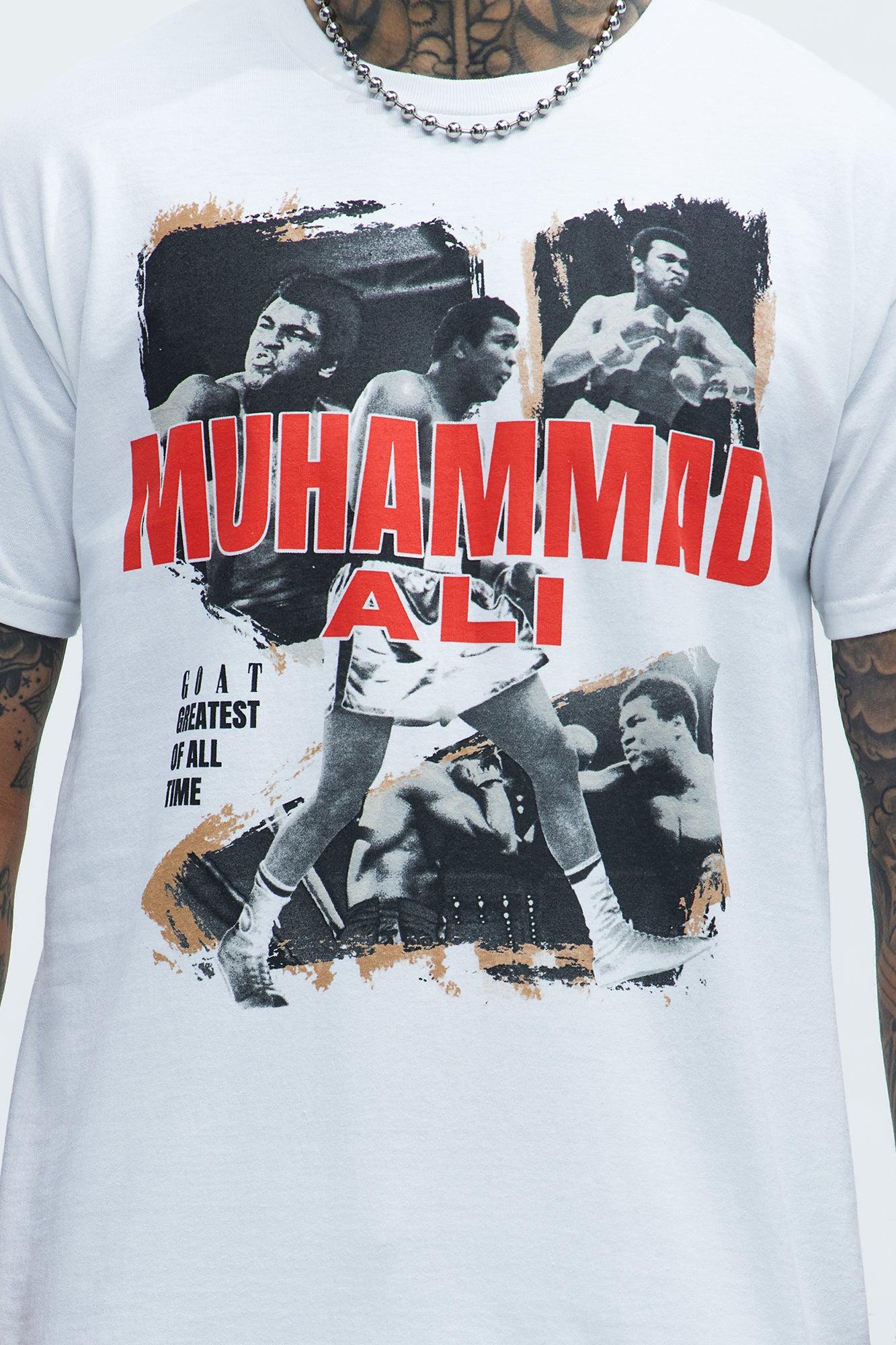 Muhammad Ali Legend Short Sleeve Tee - White Product Image