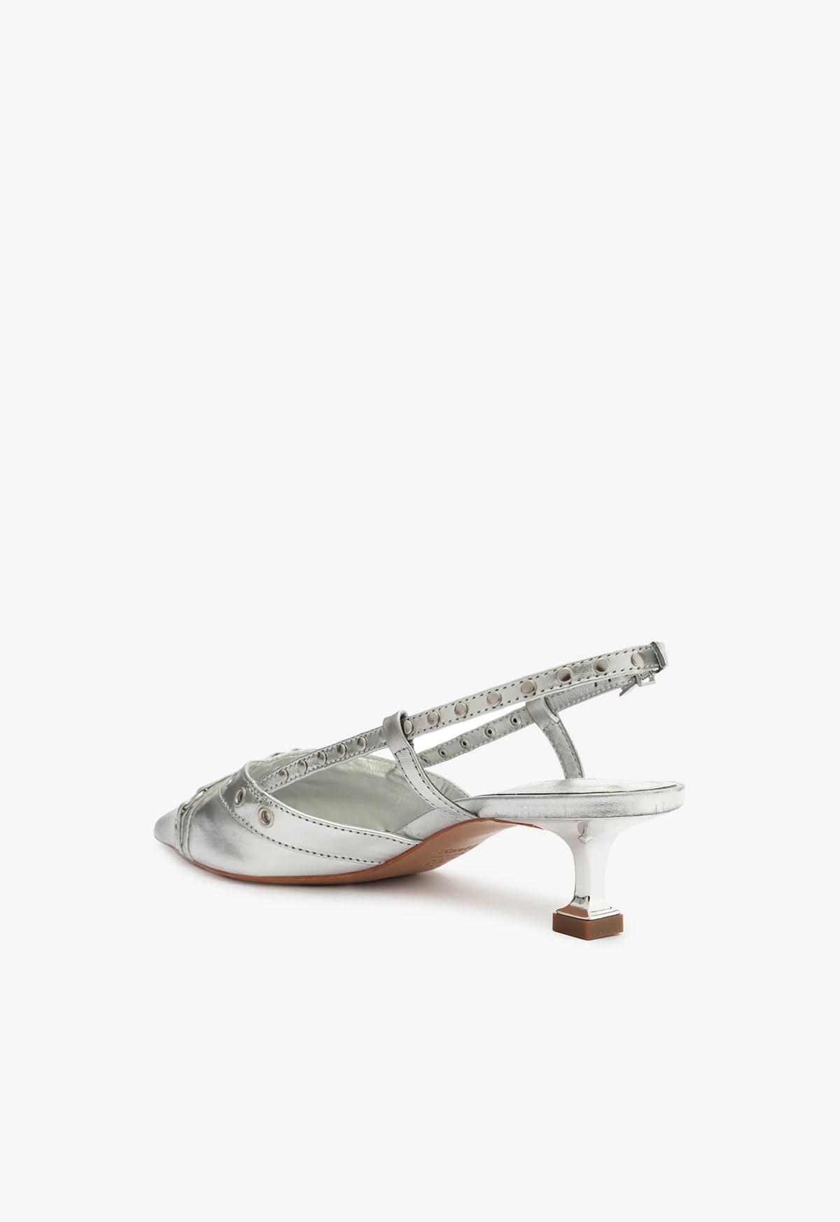 Venezia Metallic Leather Pump Female Product Image