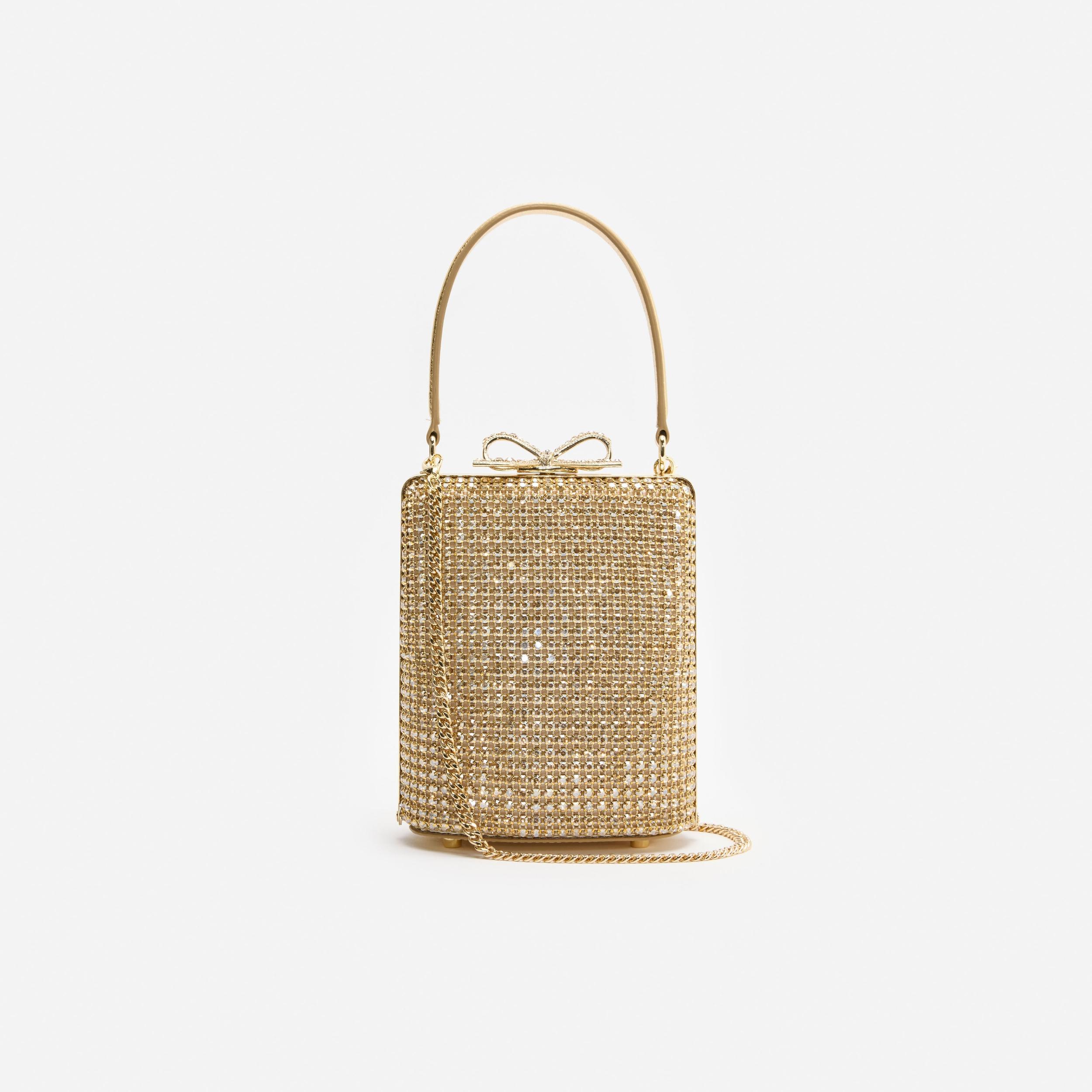 Gold Crystal Mini Bag Product Image