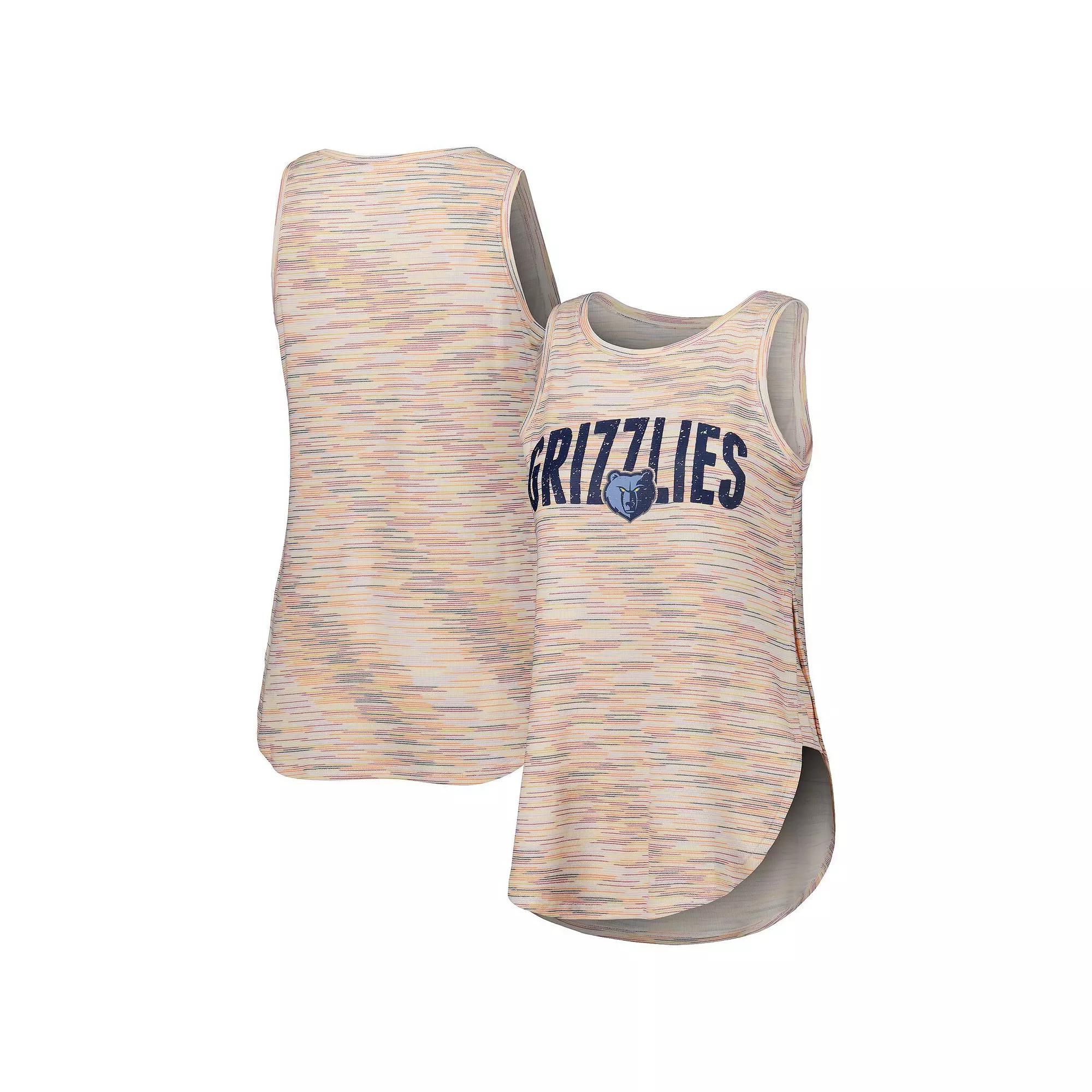Women's Concepts Sport White Memphis Grizzlies Sunray Tank Top,  Product Image