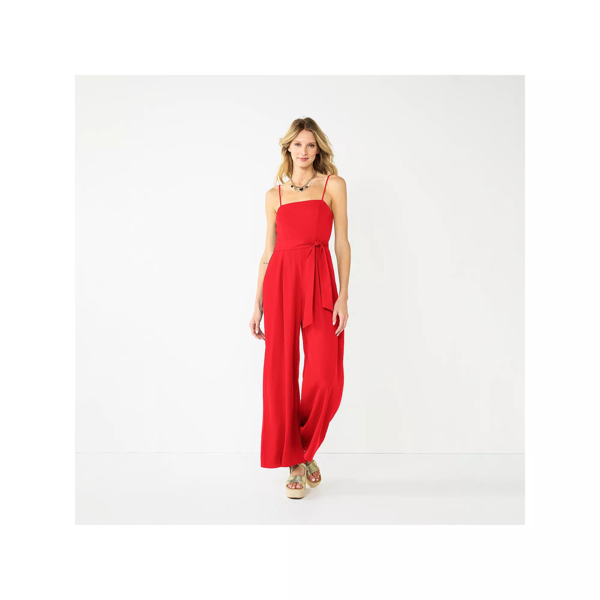 Women's Nine West Wide-Leg Jumpsuit,  Product Image