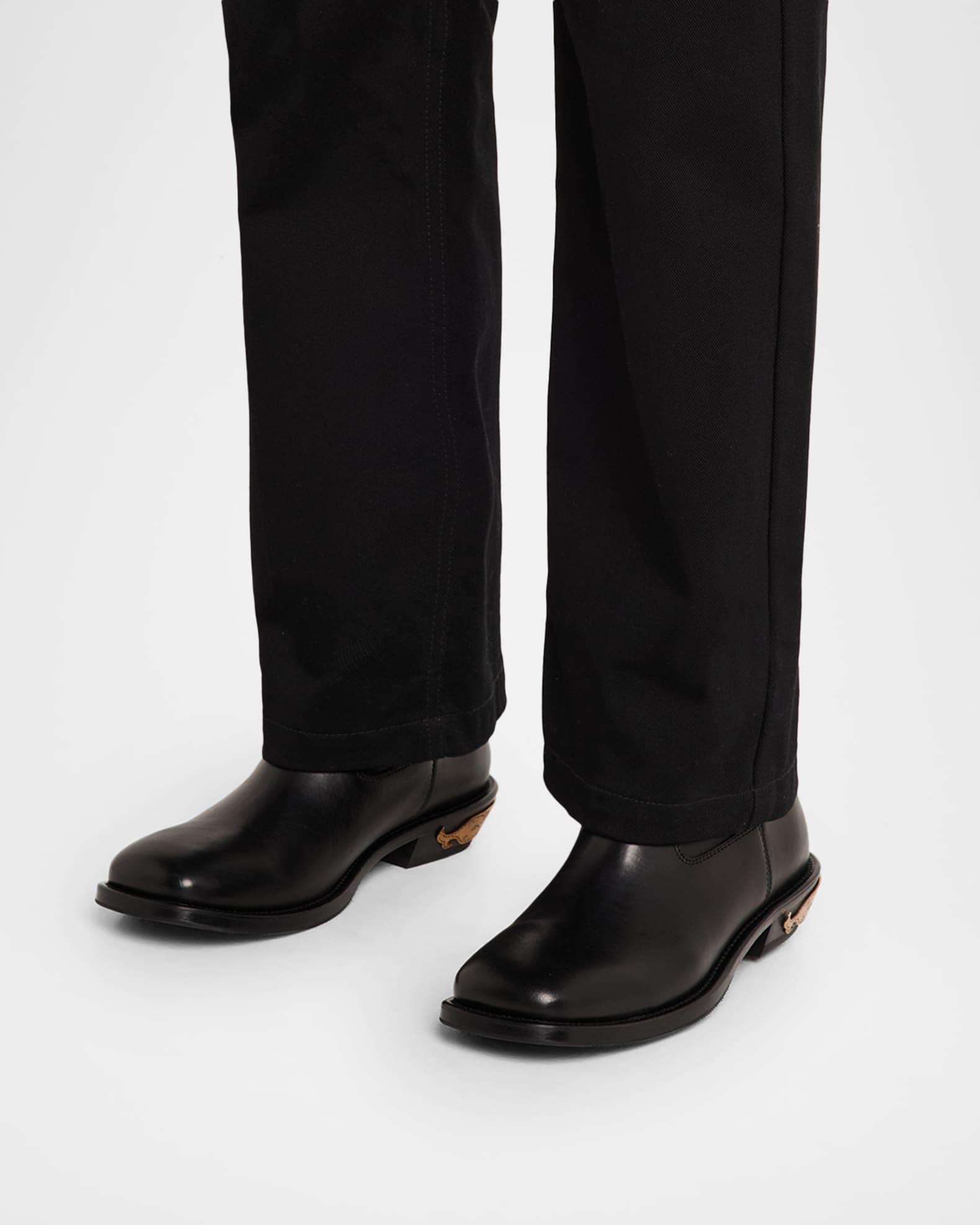 Men's Berlin Leather Ankle Boots Product Image