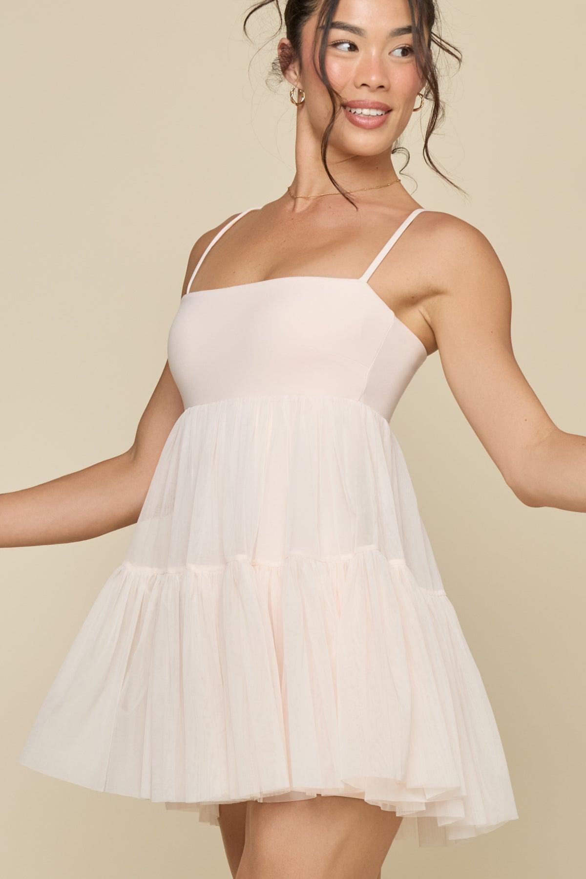 Pirouette Babydoll Dress - Meadow Product Image