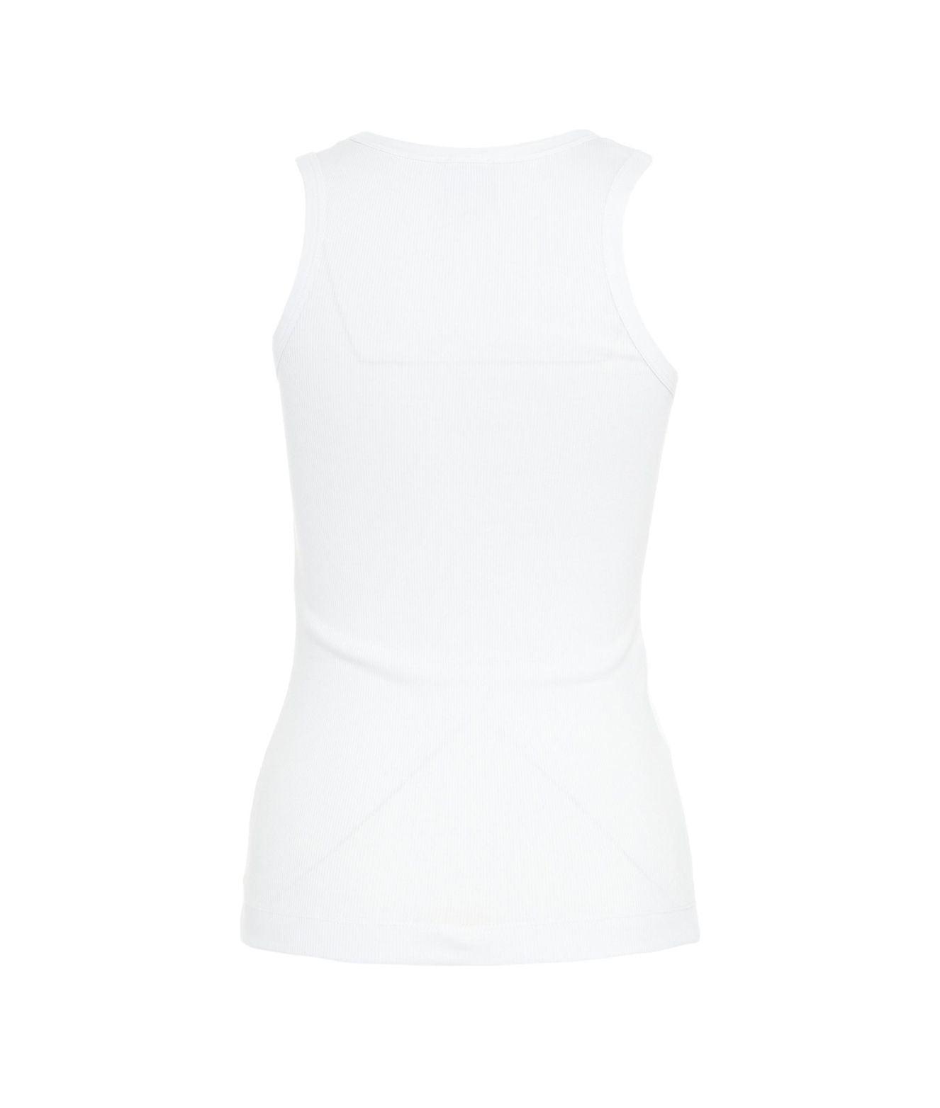 Ribbed top with logo detail Product Image