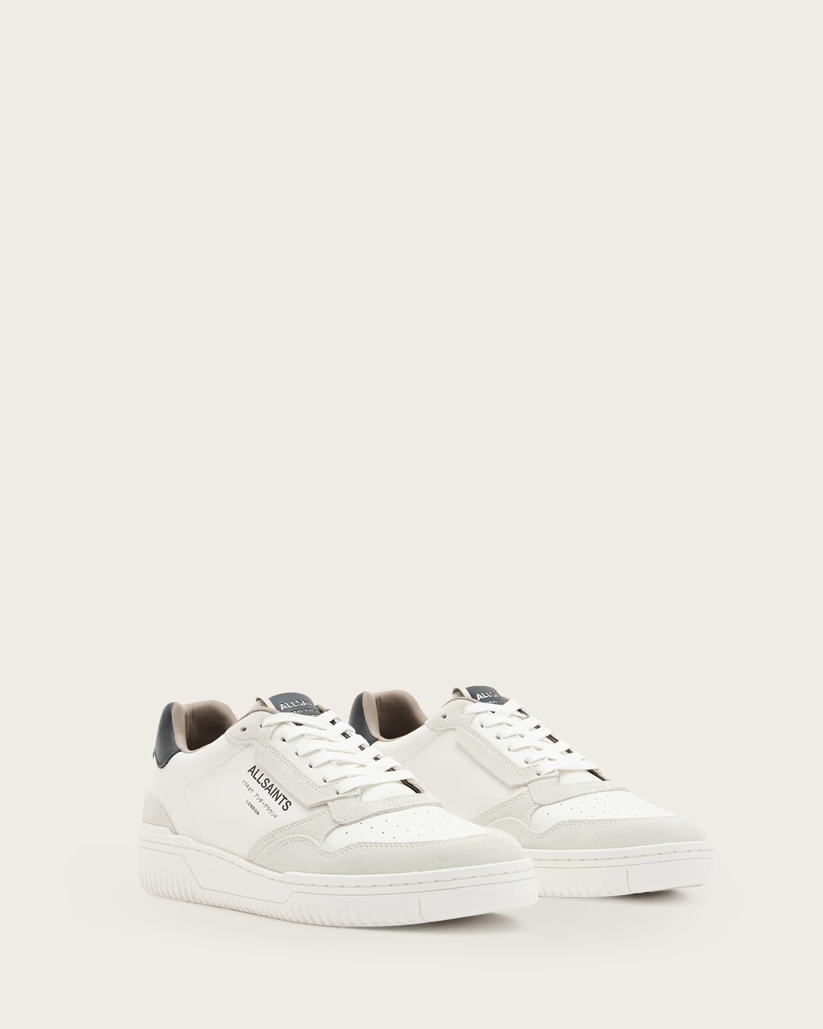 Regan Low Top Sneakers CHALK WHITE/BLACK | ALLSAINTS US Product Image