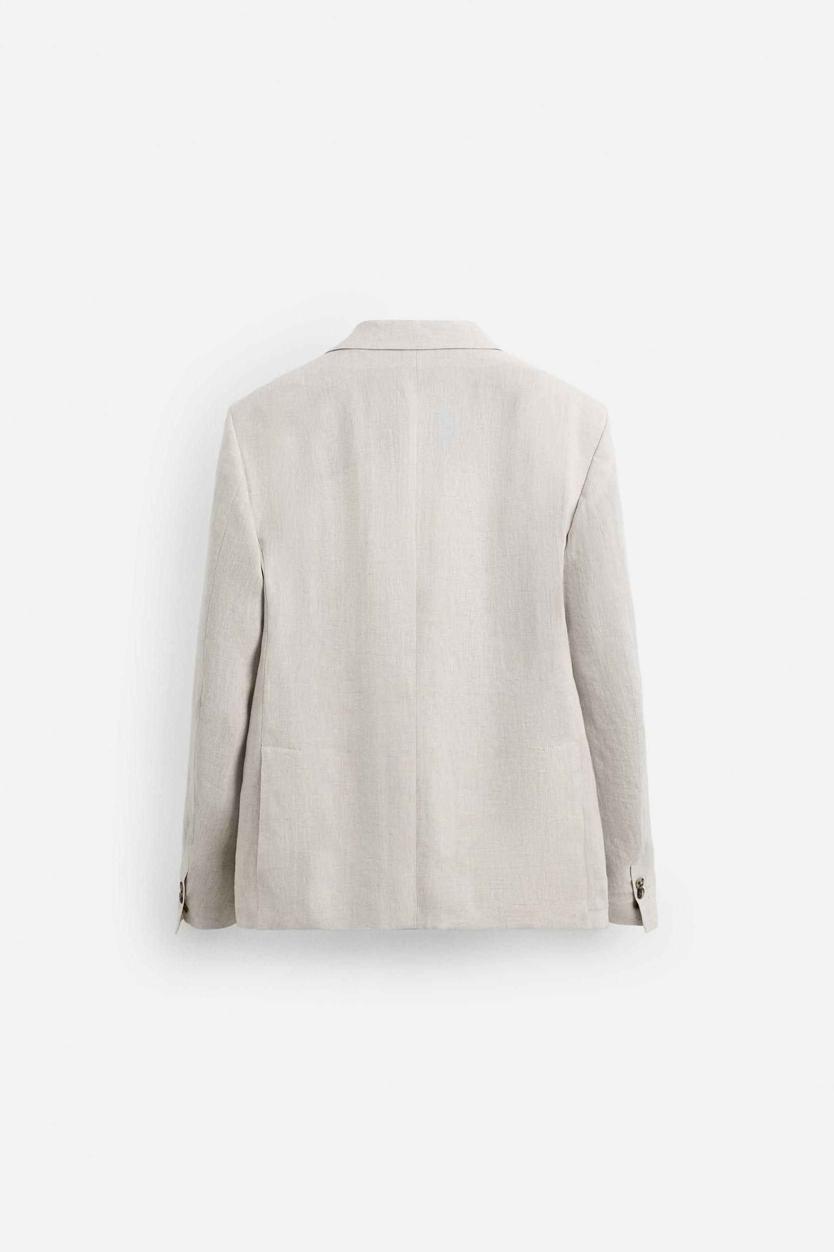 100% LINEN SUIT BLAZER Product Image