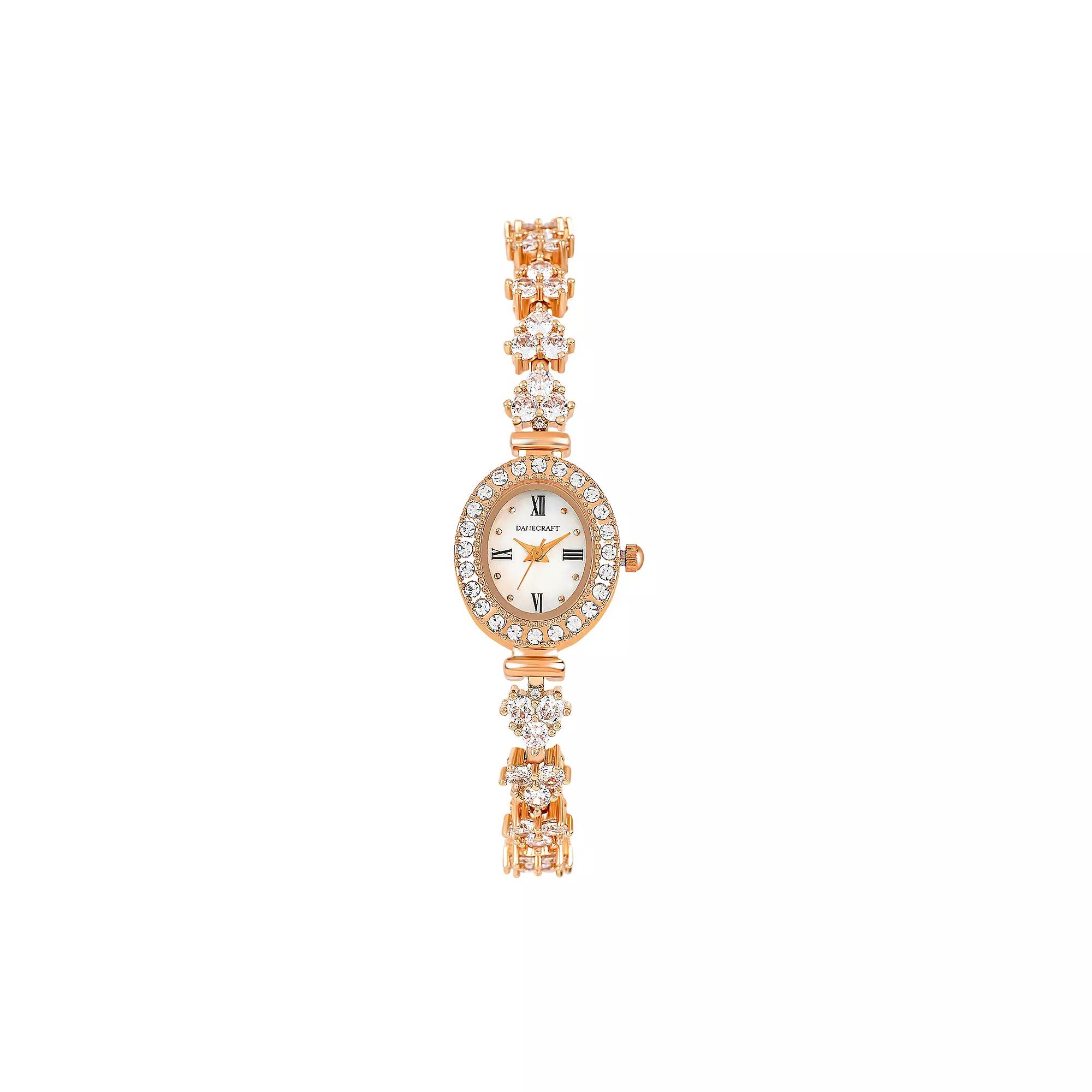 Danecraft Women's Fine Gold Plated Watch, Size: 20MM, Rose Gold Tone Product Image