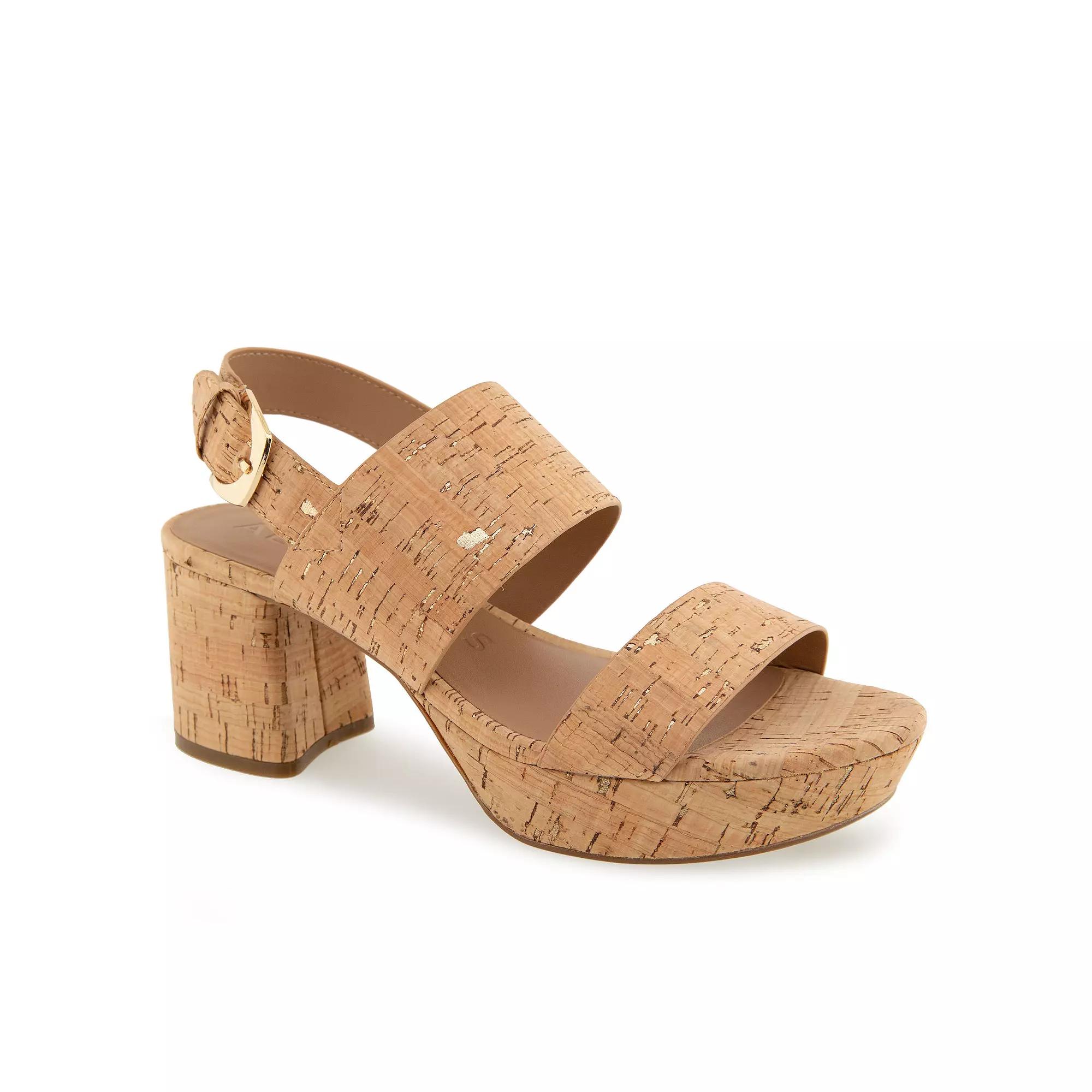 Aerosoles Camilia Women's Platform Sandals, Size: 11, Brown Product Image