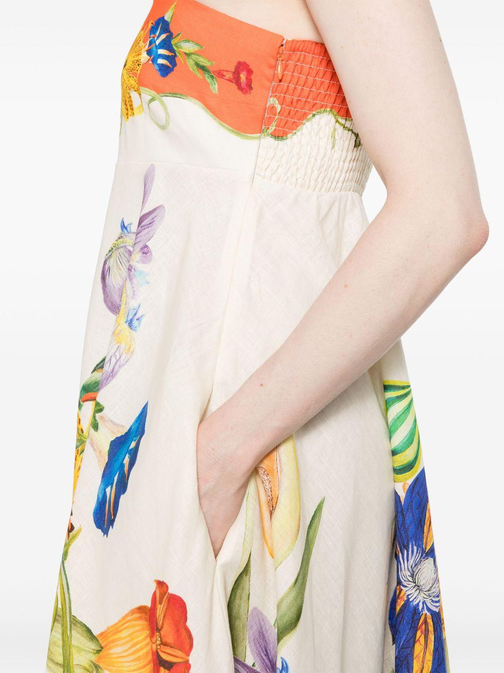 Flores midi dress Product Image