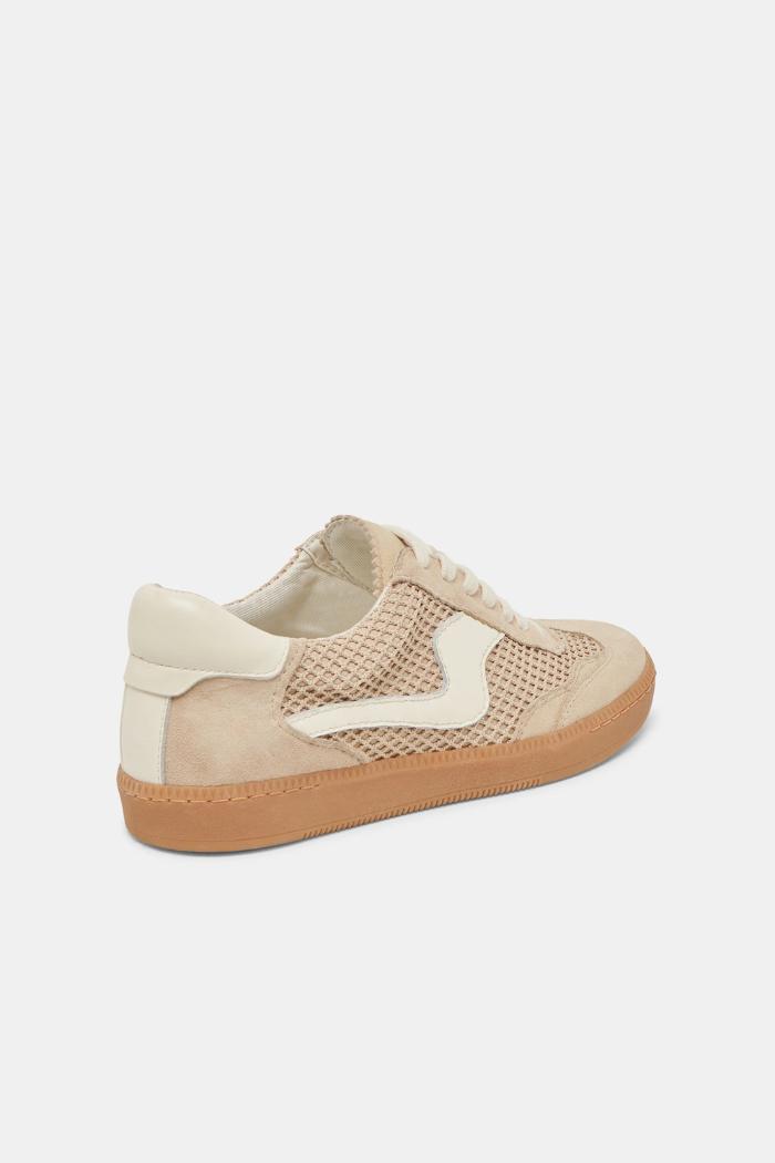 Notice Mesh Sneakers - Sesame Woven Mesh Product Image