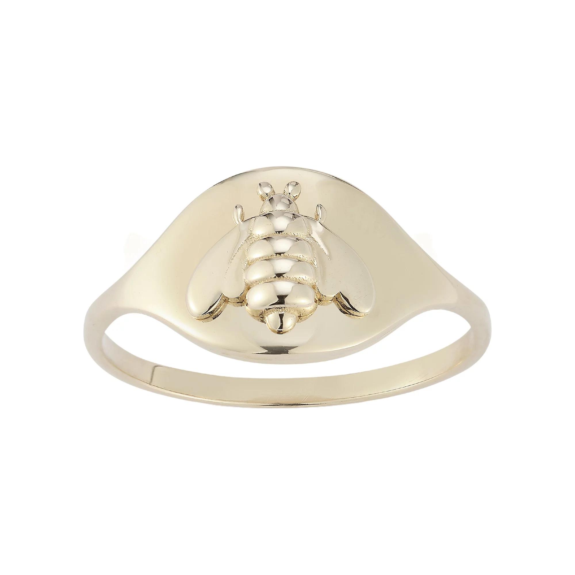 LUMINOR GOLD 14k Gold 3D Bee Ring, Women's, Size: 8 Product Image