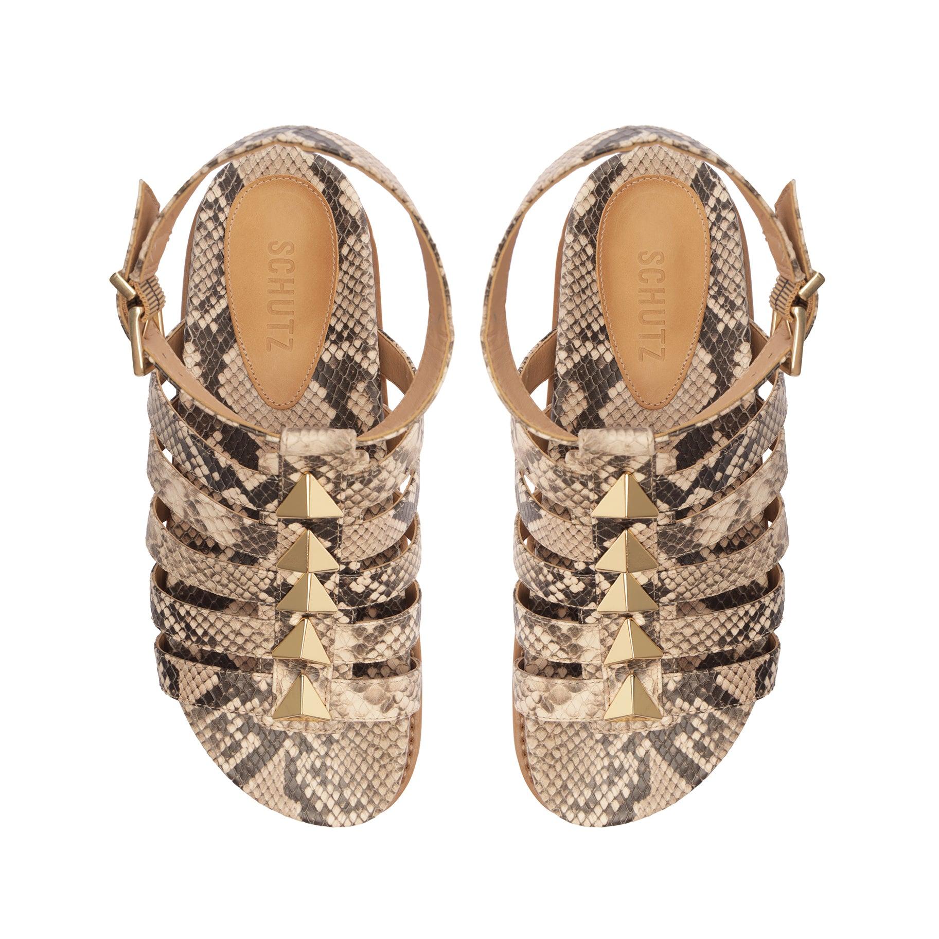 Kyrie Sporty Leather Sandal Female Product Image