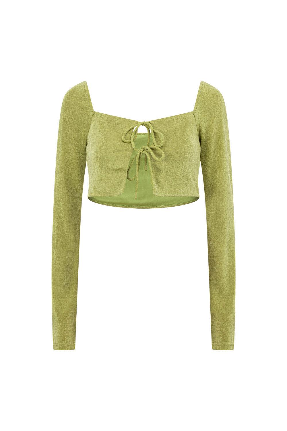Marcelle Top - Olive Product Image
