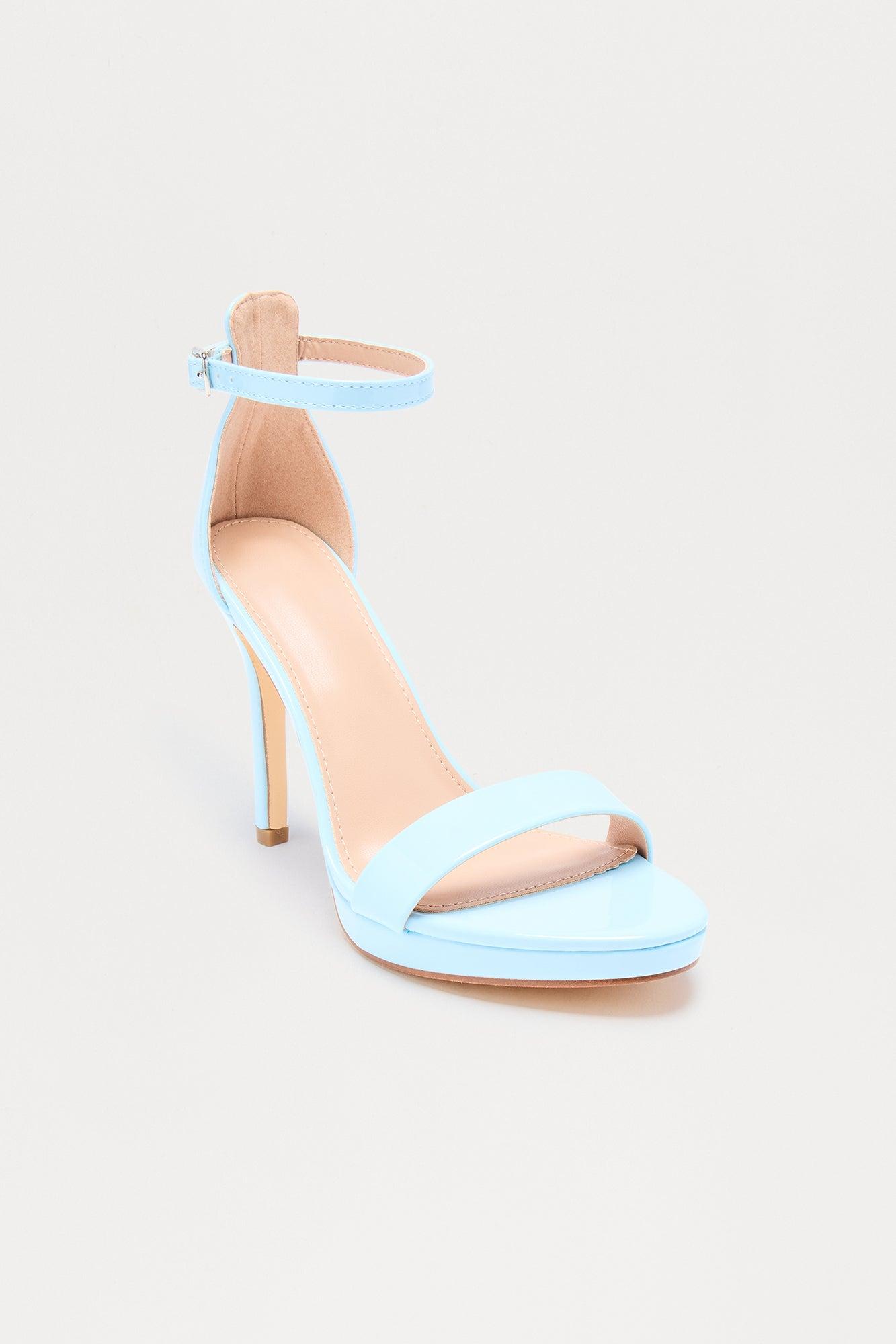 Praiza Stiletto Heels - Blue Female Product Image