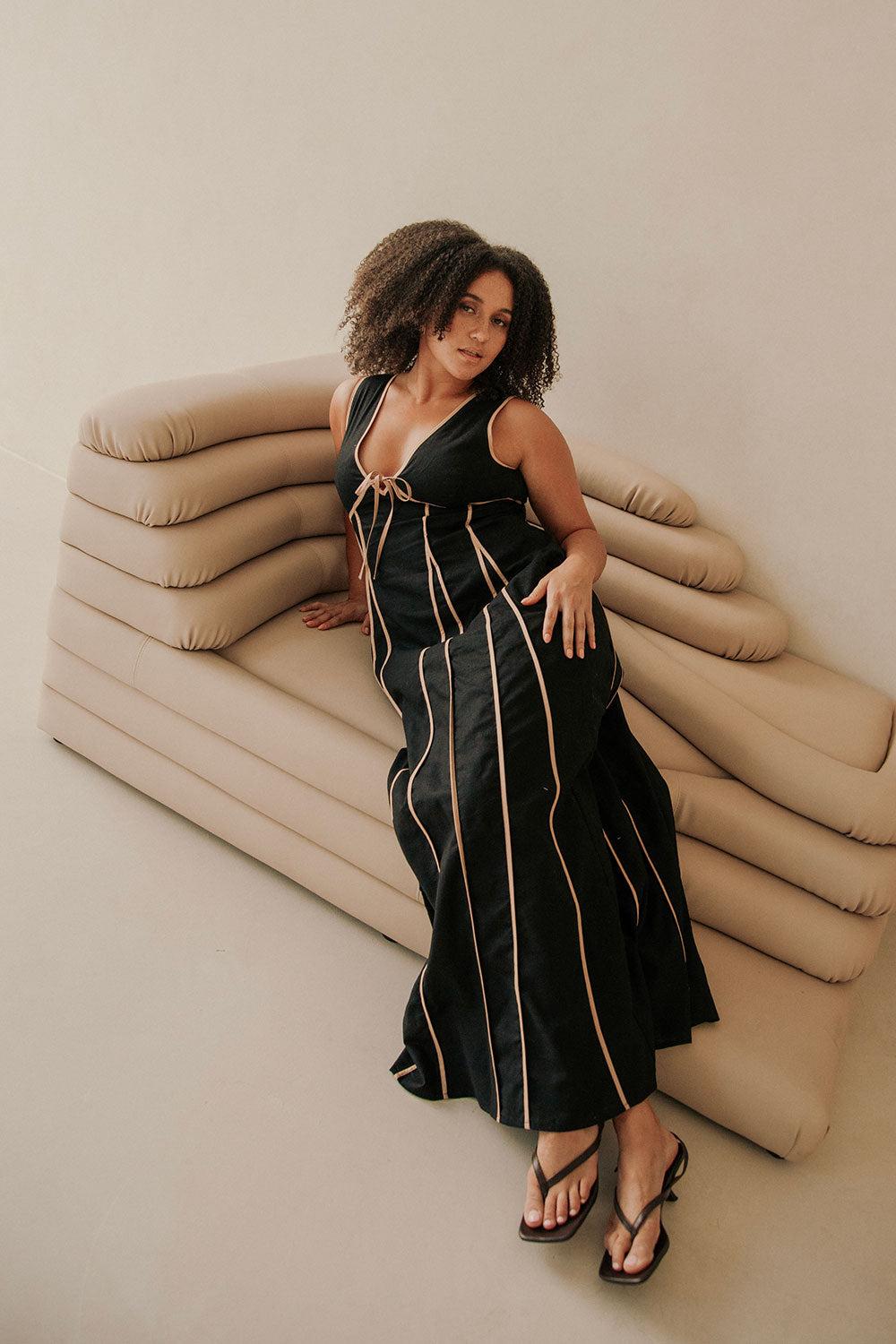 Maylin Dress - Black Product Image