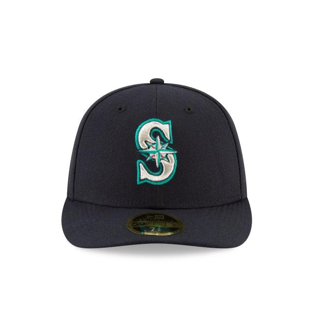 Seattle Mariners Authentic Collection Low Profile 59FIFTY Fitted Hat Male Product Image