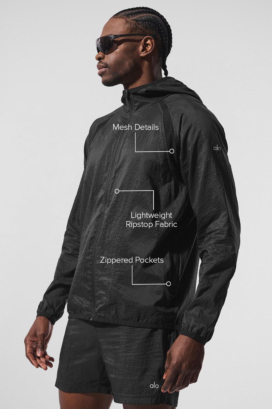 Game Time Ripstop Jacket - Black Product Image
