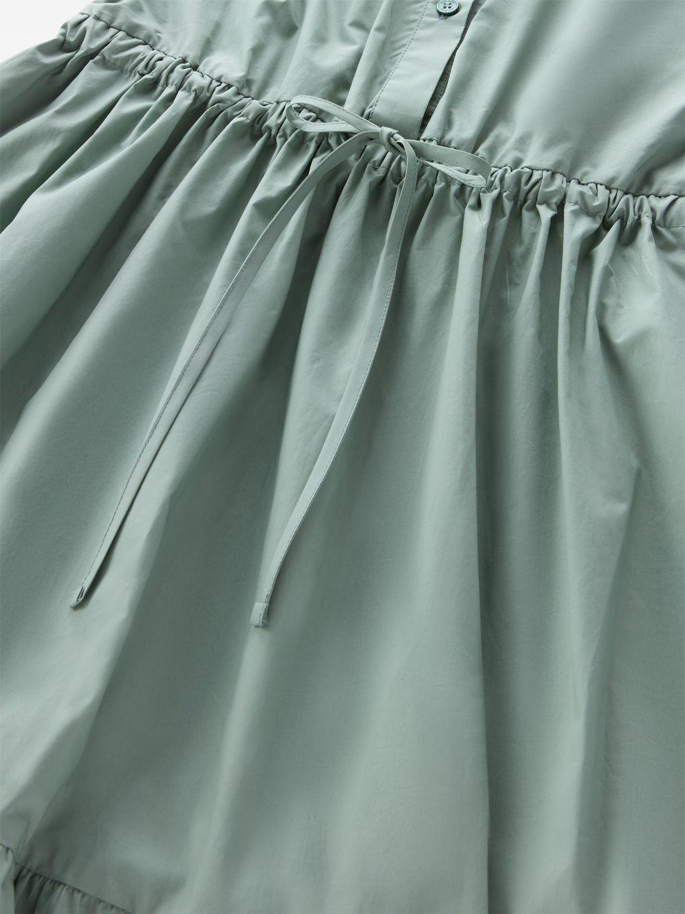 tiered poplin midi dress Product Image