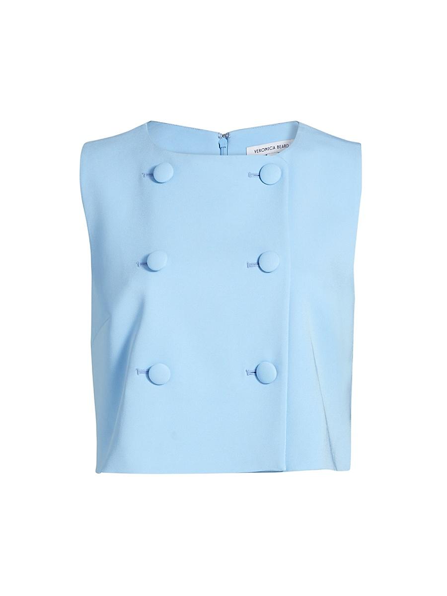 Womens Drexley Double-Breasted Sleeveless Top Product Image