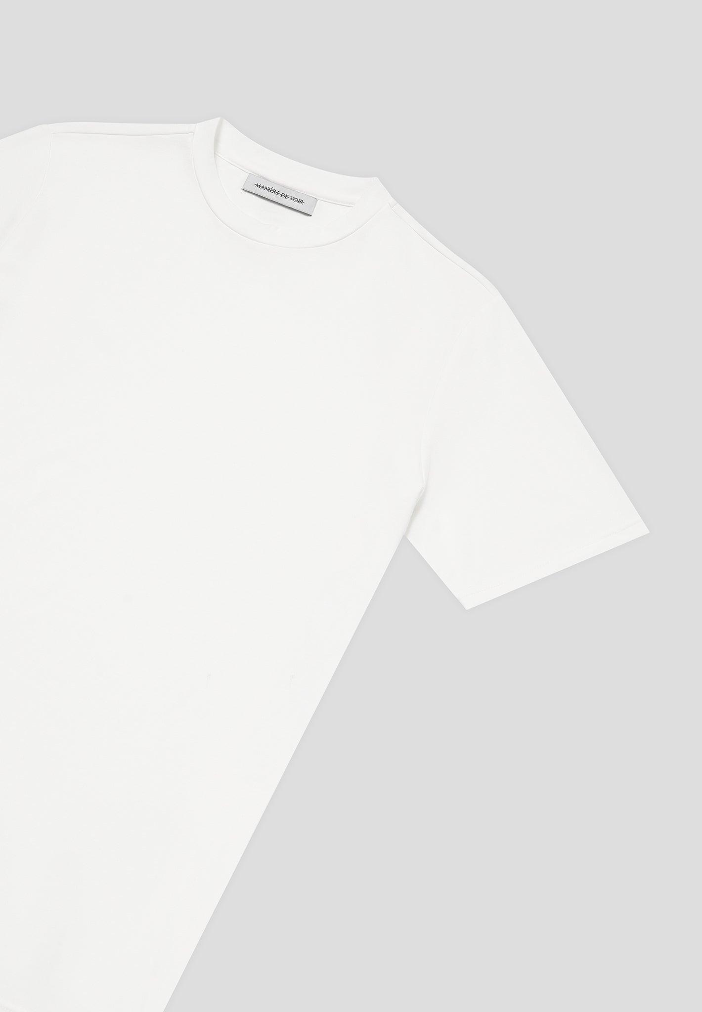 Armand - Fitted Luxe T-Shirt - White Male Product Image