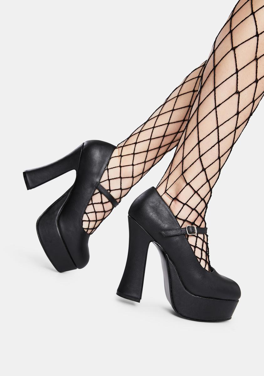 Demonia Dolly Platform Heels Product Image