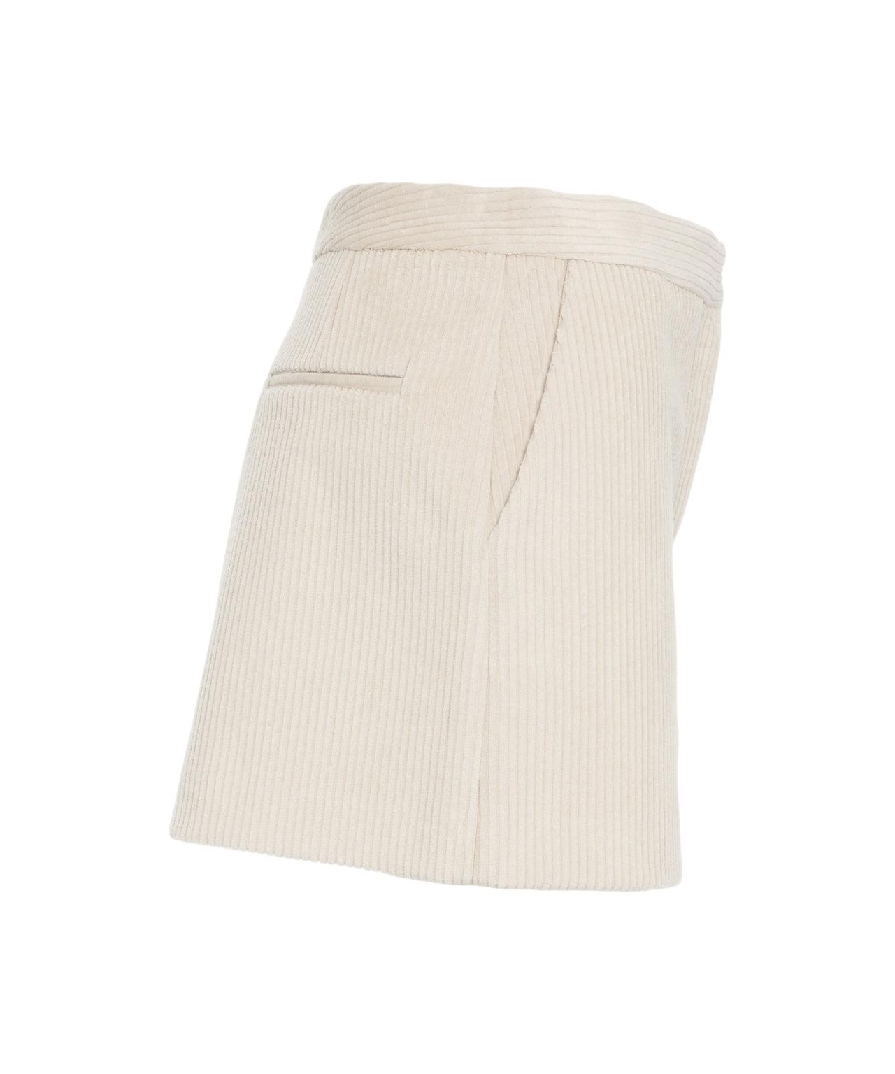 Corduroy Miniskirt Product Image